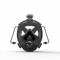 RKD easybreath universal size full face snorkel mask R20