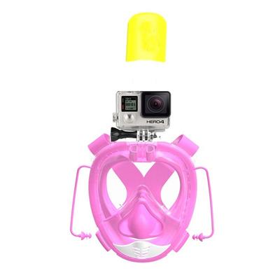 RKD universal size full face snorkel mask with go pro mount R20G