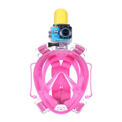 RKD one-piece full face snorkel mask for adult with go pro mount R10G